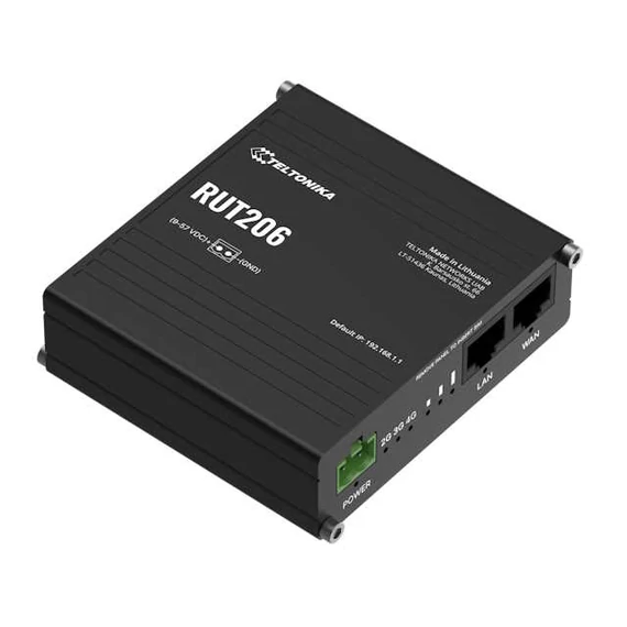 RUT206, 4G router Soros portokkal