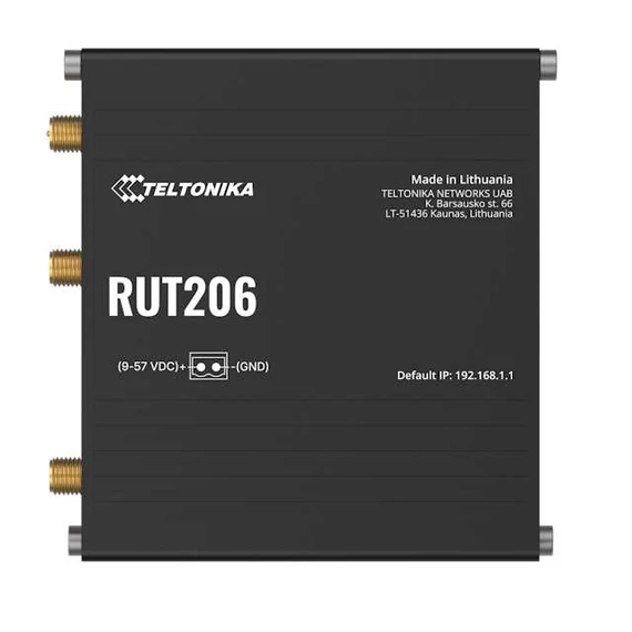 RUT206, 4G router Soros portokkal